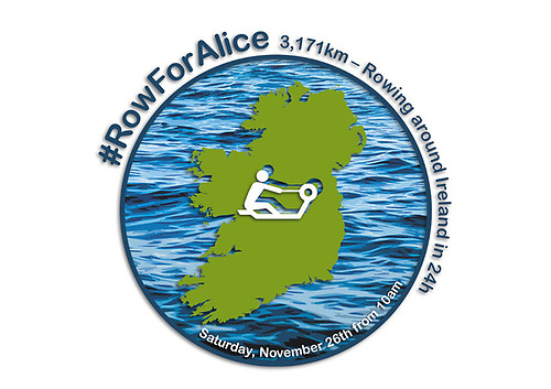 Логотип Row For Alice