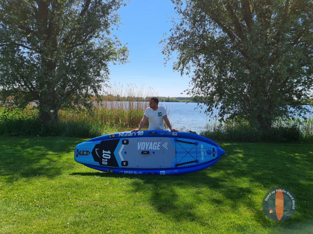 Bluefin SUP Voyage was voted as the best stand up paddle board in 2018 