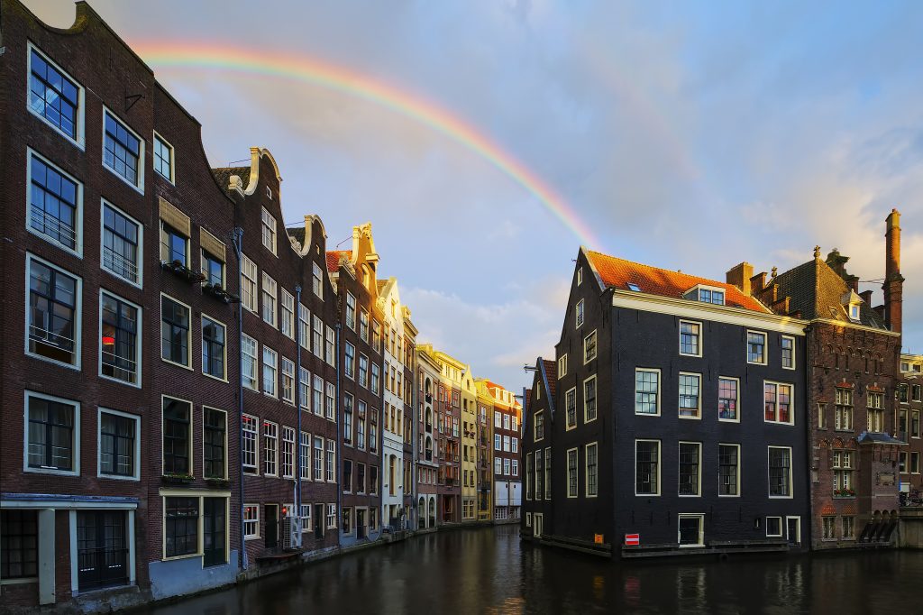 Места для паддлбординга в Амстердаме