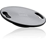 EveryMile Wobble Balance Board, Exercise Balance Stability Trainer Portable Balance Board with Handle for Workout Core Trainer Physical Therapy Gym 15.7
