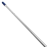 POOLWHALE 10.5 Foot Premium Aluminum Telescopic Swimming Pool Pole, Special Stripes Texture Strong Grip, Adjustable 8 Pieces 1.0 mm Expandable Step-Up, for Skimmer Nets, Vacuum Heads and Brushes