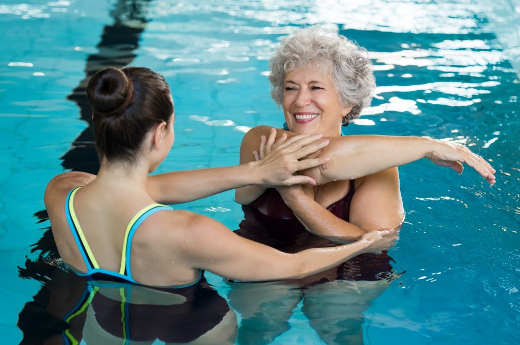 aquagym exercises for old people