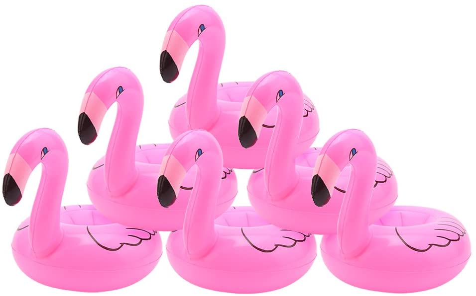 Надувные держатели для напитков Flamingo