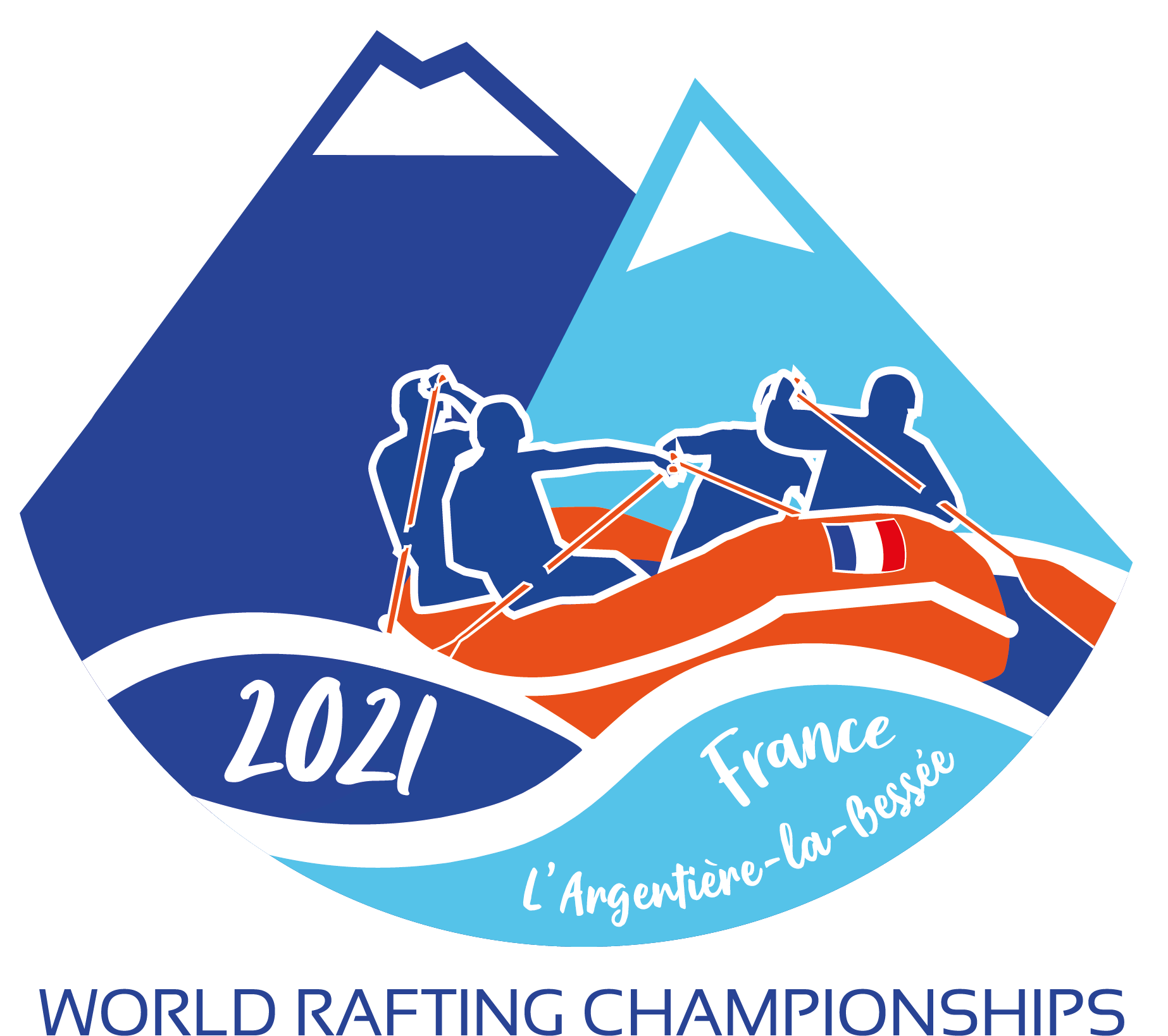 ЛОГОТИП HD World Rafting 2021 красный